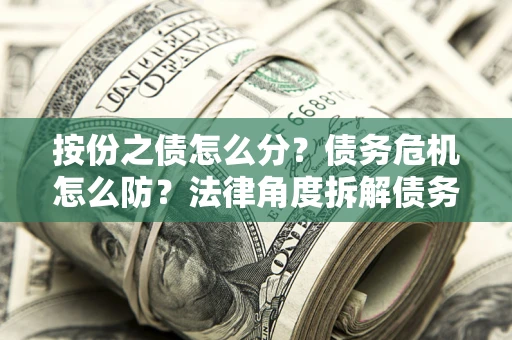 北京按份之债怎么分？债务危机怎么防？法律角度拆解债务分配与风险自保指南