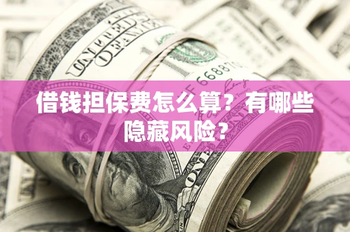 北京借钱担保费怎么算？有哪些隐藏风险？