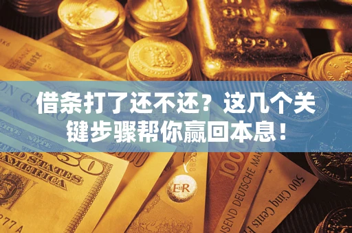 北京借条打了还不还？这几个关键步骤帮你赢回本息！