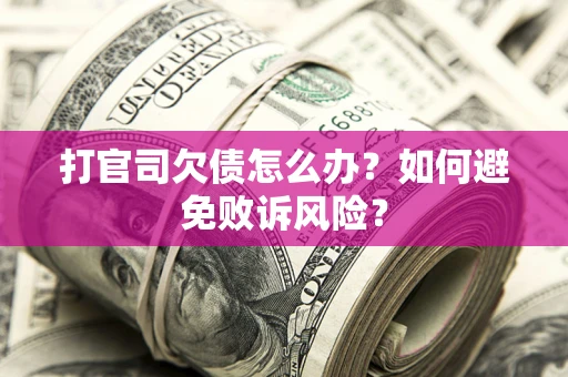北京打官司欠债怎么办？如何避免败诉风险？
