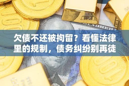 北京欠债不还被拘留？看懂法律里的规制，债务纠纷别再徒劳奔波