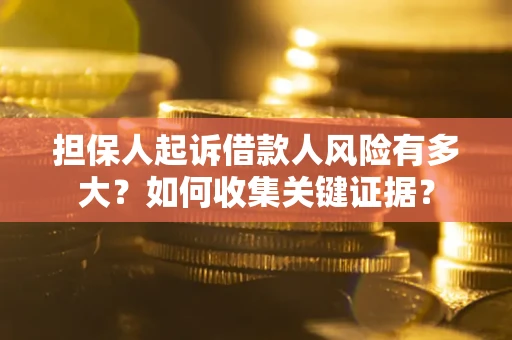 北京担保人起诉借款人风险有多大？如何收集关键证据？