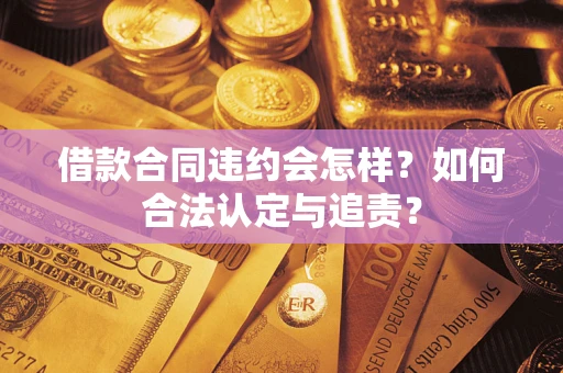 北京借款合同违约会怎样？如何合法认定与追责？